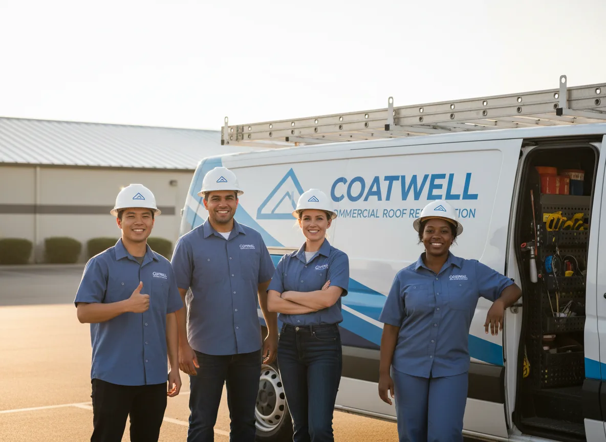 Commercial roof coating company in Little Falls, MN